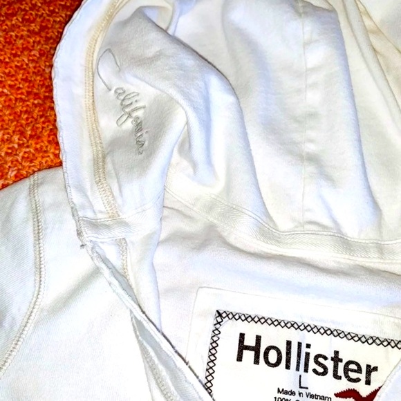 Vintage Hollister Crop Hoodie Sweater - Picture 6 of 8
